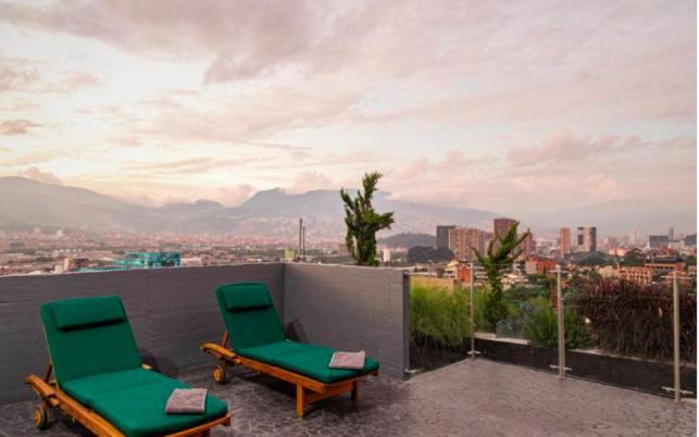 Nido Sky Aparthotel Medellín Buitenkant foto